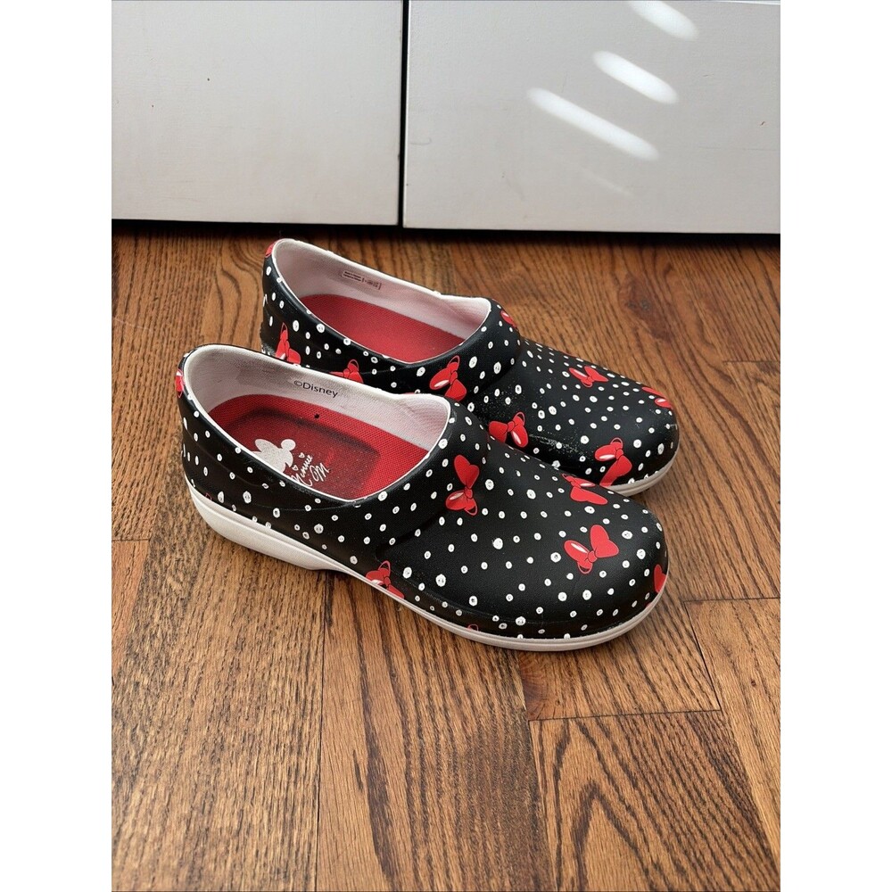 Crocs Mickey Minnie Women's Neria Clog Slip Resistant Work Shoes Disney Size 9